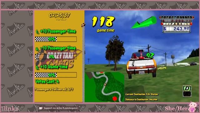 SNEAK PEEK #4 - Crazy Taxi Chaos Mod - Polling System with Effects смотреть онлайн