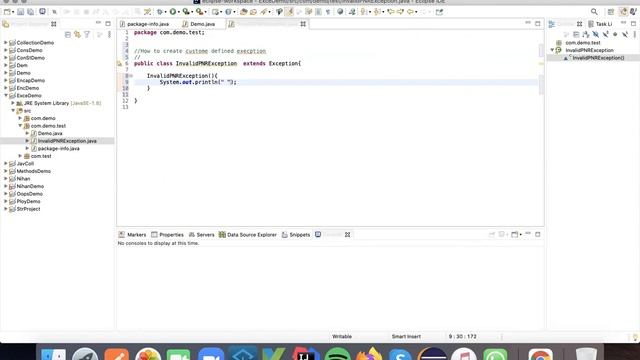 JavaExceptions 4 #exception handling смотреть онлайн