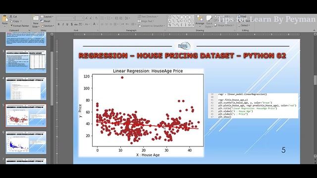 multiple linear regression with python example смотреть онлайн