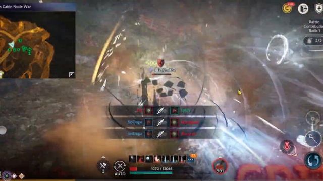⚔️[ARCHMAGE] ONE vs GUILD Node War - The POWER of HIGH CP ARCHMAGE - Black Desert Mobile Global смотреть онлайн