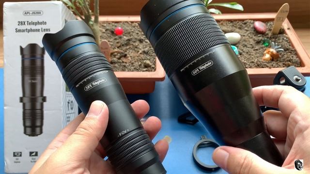 Apexel 28x telephoto zoom lens. смотреть онлайн