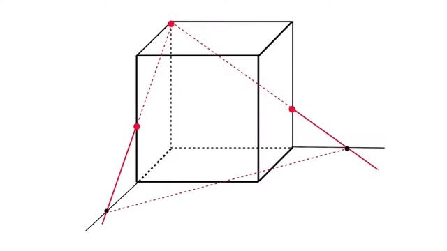 Построение сечения куба смотреть онлайн