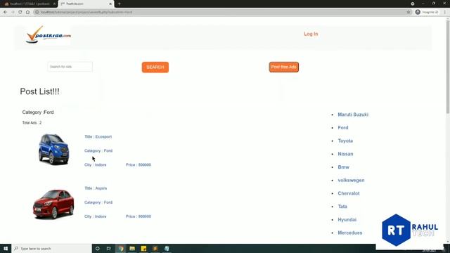 PHP & MYSQL | E-commerce project | PHP sample project step by step смотреть онлайн