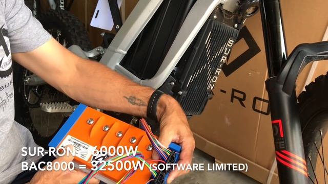 32kW Sur Ron - ASI BAC8000 controller + LiPo batteries • LMX161 as well смотреть онлайн