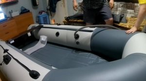 купил новую лодку ХАТАНГА 290 нднд