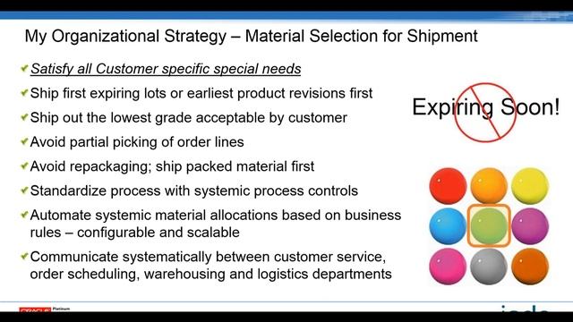 Improve Customer Service and Inventory Rotation using Oracle WMS Smart Picking смотреть онлайн