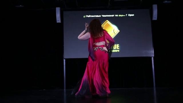 Александра Кривчикова на Рейтинговом Чемпионате Лиги Профессионалов восточного танца в Орле 2023. смотреть онлайн