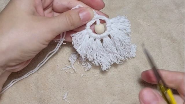 ?ГНОМ БЕЗ КРЮЧКА И СПИЦ✨️ГНОМ ИЗ ПРЯЖИ?ЁЛОЧНАЯ ИГРУШКА✨️crochet Gnome Christmas✨️gehäkelter Gnom