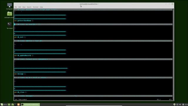 Vim (30) Folding Text pt5 - foldmethod=indent смотреть онлайн