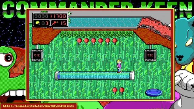 Commander Keen 5 Mod (Episode 1: Marooned on Mars Remake) Playthrough (+Secret Level!) смотреть онлайн