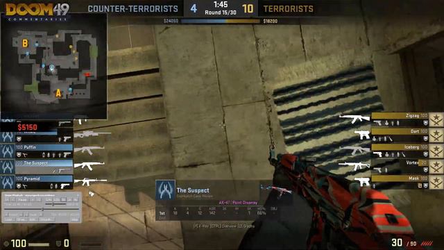 CS GO OVERWATCH HACKER! Funny Counter Strike Global Offensive VAC WALL HACKER RIP SKINS смотреть онлайн