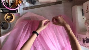 Юбка из фатина за 30 минут.