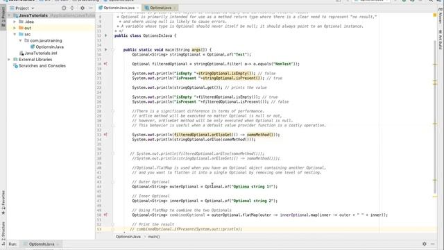 M's Tech. Java 17 - Optionals, get(), filter(), orElse(), etc. examples смотреть онлайн