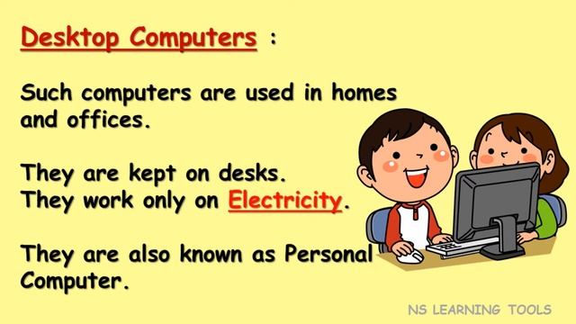 Types of Computers For Kids, Classification of Computer, What is computer, Computer for kids смотреть онлайн