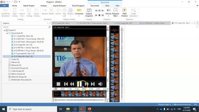 #3 Adding documents and creating document groups in ATLAS.ti смотреть онлайн