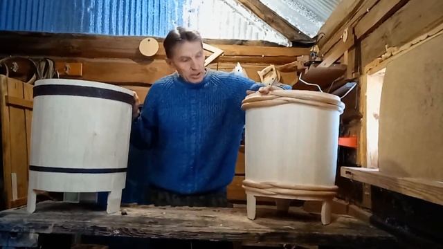 Живые ремесла Поветлужья. Изготовление кадки. Выбор обручей.
