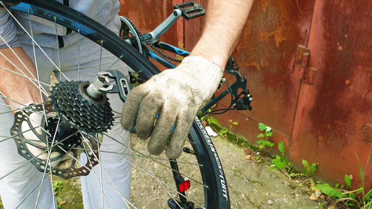 РЕМОНТ ВЕЛОСИПЕДА. ЗАМЕНА ТРЕЩОТКИ ВТУЛКИ ЗАДНЕГО КОЛЕСА. смотреть онлайн