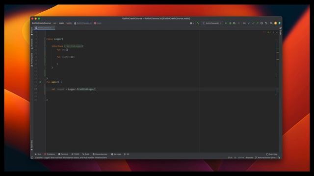 Kotlin Crash Course - Classes (SAM, Nested Classes, Data Classes) [Part - 12] смотреть онлайн