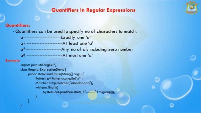 Lesson - 2 : REGEX - Predefined Character classes and Quantifiers in REGEX Java Programming смотреть онлайн