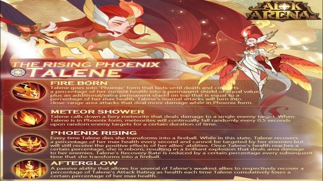 AFK Arena New Hero! Talene The Rising Phoenix смотреть онлайн