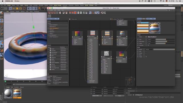 Cinema 4D Node-Materials, Pt 07: Simplification смотреть онлайн