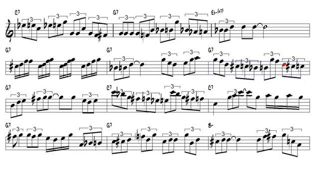 Blues - Tenor Sax Sheet Music смотреть онлайн