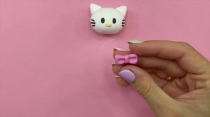 Hello KITTY - лепим из пластилина и полимерной глины - Просто лепка