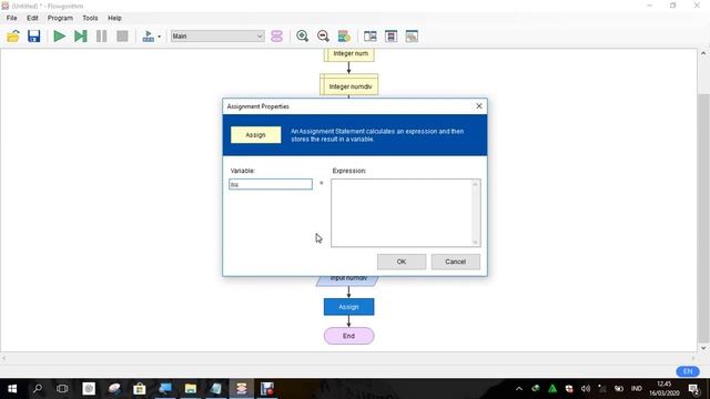 DIV MOD OPERATION USING FLOWGORITHM смотреть онлайн