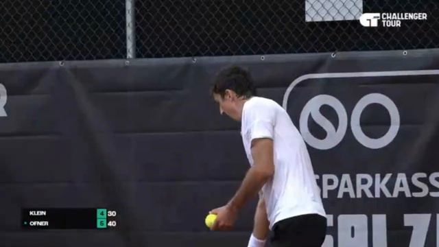 2023 | Challenger | Salzburg | Round of 16 | Lukas Klein vs Sebastian Ofner смотреть онлайн