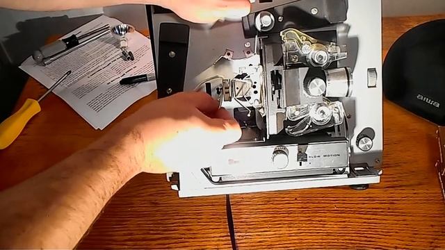 Super8 Film Projector Light Upgrade - Unnecessary Surgery смотреть онлайн