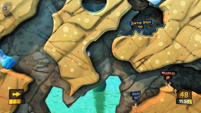 Worms: Revolution (Co-op) - Тактическое! смотреть онлайн