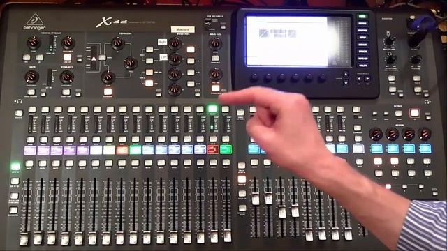 Behringer X32 - Soundboard Training - Greenridge Baptist Church смотреть онлайн