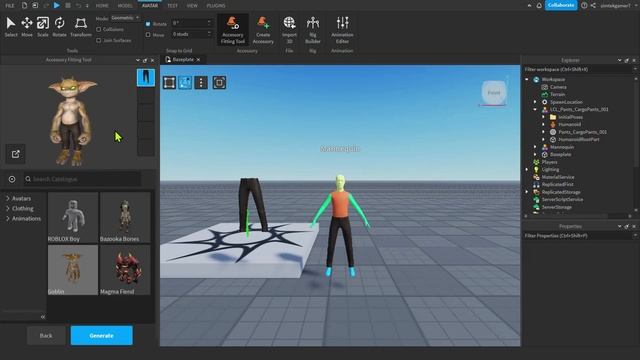 Accessory Fitting Tool | Roblox Studio | 2023 смотреть онлайн