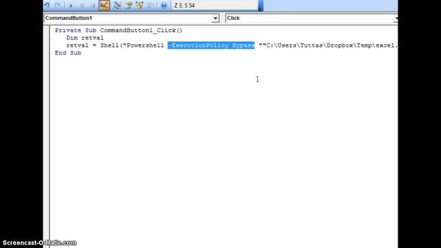 Powershell VBA смотреть онлайн