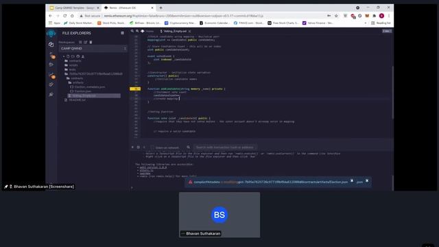 Decentralized Voting System (Ethereum Smart Contracts) смотреть онлайн