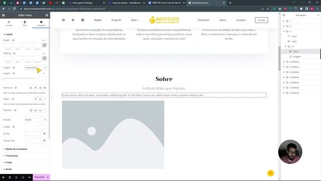 Como Criar Um Site No Wordpress Com Elementor 2023 - HOMENAGEM ÀS MÃES смотреть онлайн
