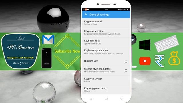 Turn Off Keyboard Vibration and Sound in OPPO смотреть онлайн