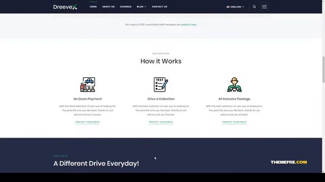 DreeveX Driving School WordPress Theme course 11 Build Website смотреть онлайн