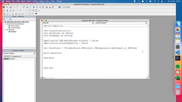 CAP-14 | Agregar UserForm VBA | Curso de Excel para macOS смотреть онлайн