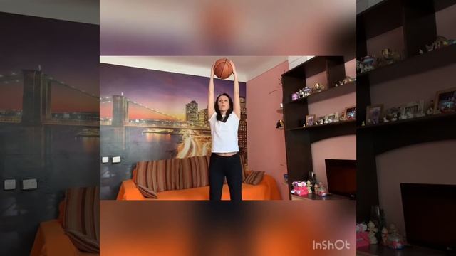 Упражнения с мячом смотреть онлайн
