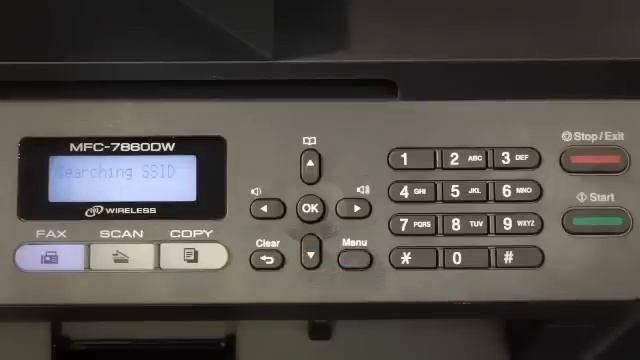 How to Set Up Wireless for the Brother™ MFC-7860DW Printer смотреть онлайн