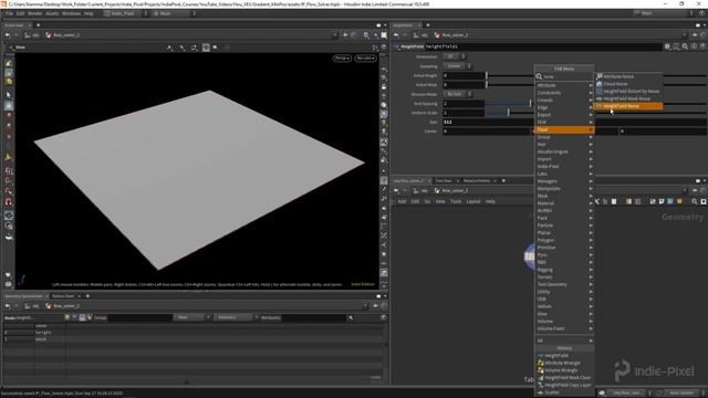 Houdini 18 - Intro to VEX - VolumeGradient - Min Pos - Custom Flow Solver смотреть онлайн