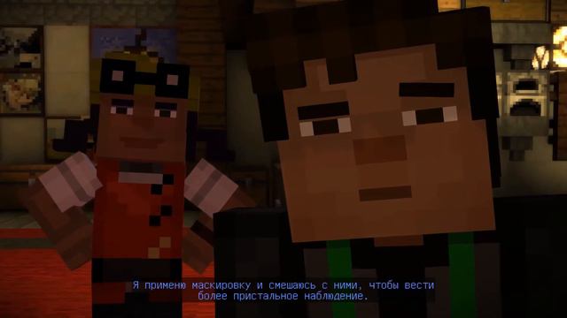 Прохождение Minecraft Story Mode 3 эпизод русская озвучка смотреть онлайн