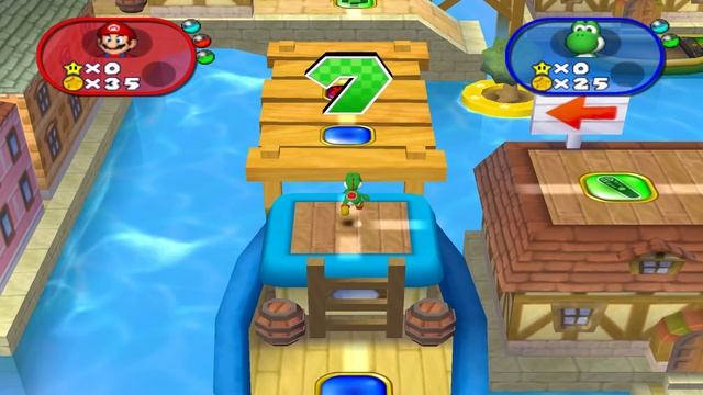 Mario Party 7 - Grand Canal Duel Mode (Multiplayer) смотреть онлайн