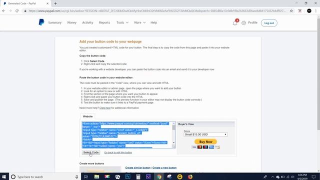 PayPal Button Tutorial For WordPress and Elementor HTML **2019** смотреть онлайн