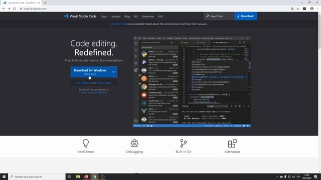 Curso de Javascript | Instalación y configuración de Visual Studio Code смотреть онлайн