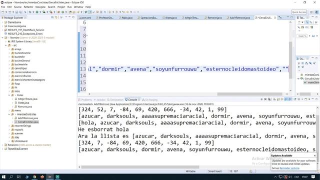 M3 -11/11/2020 - Marc Ragea sobre los Arrays, parte 2 смотреть онлайн