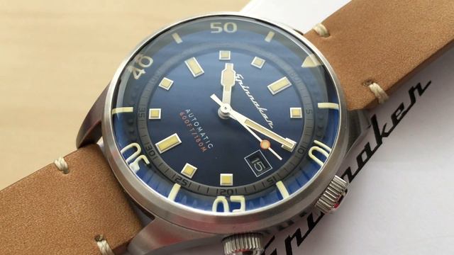 The NEW & IMPROVED Spinnaker Bradner Automatic Dive Watch Review (SP-5062) - Perth WAtch #233 смотреть онлайн