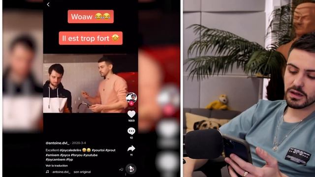 JE RÉAGIS À VOS TIK TOK SUR MOI ! (et sur mes sons) смотреть онлайн