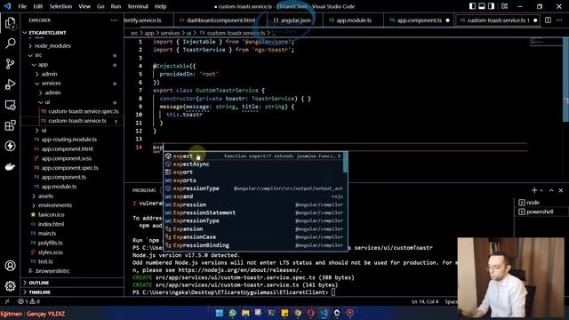 #15- Asp.NET Core 6 + Angular İle Mini E-Ticaret | Toastr İle Özelleştirilmiş Notification смотреть онлайн